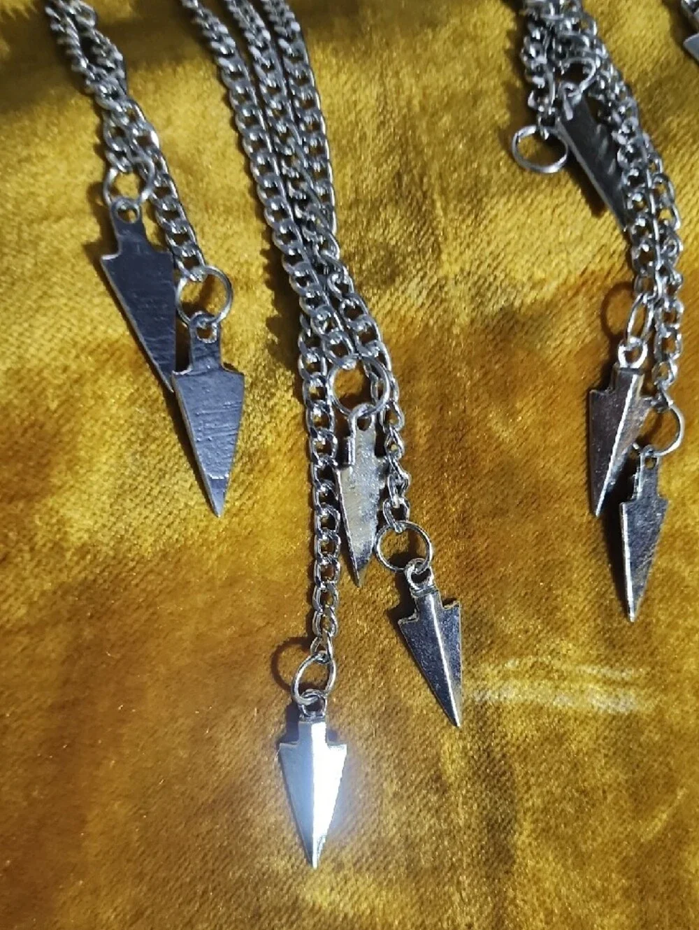 Urban Outfitters Silver Box-Link Belt With Tassle Charms